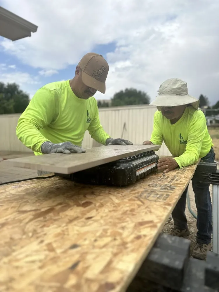 Custom landscape installation for residential properties in Caldwell, ID by AJ’s Tree Pruning & Landscaping