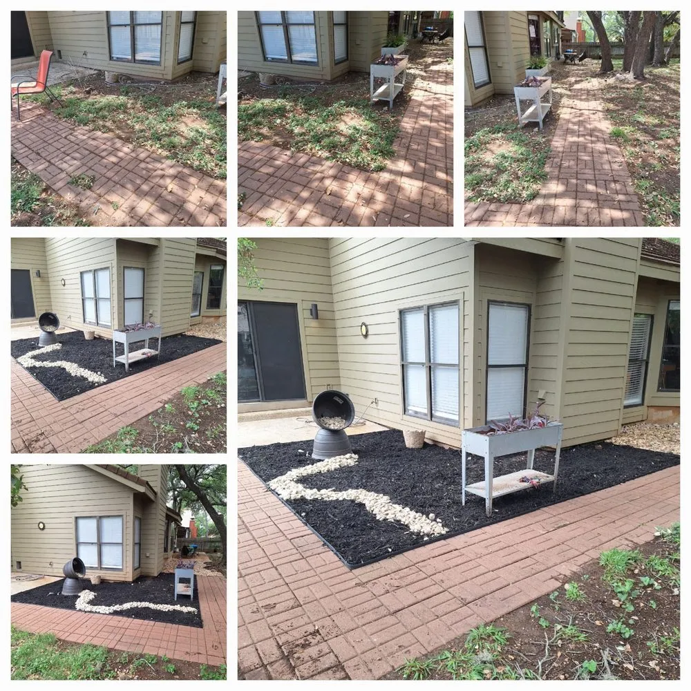 Local landscape design for residential properties in San Antonio, TX by AJ's X-terior WorkZ