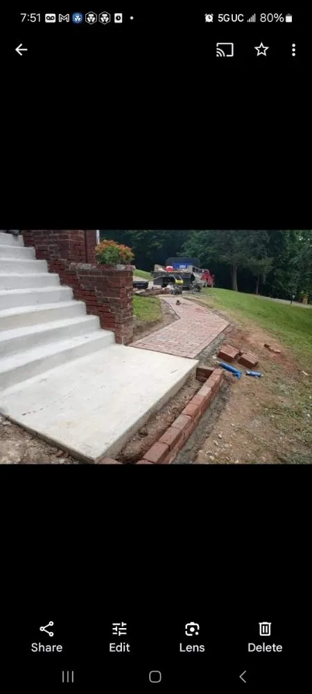 Local landscape design in Charleston, WV by AK Construction