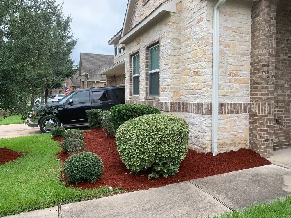 Top-rated lawn mowing service in Humble, TX by Ak flores landscaping services