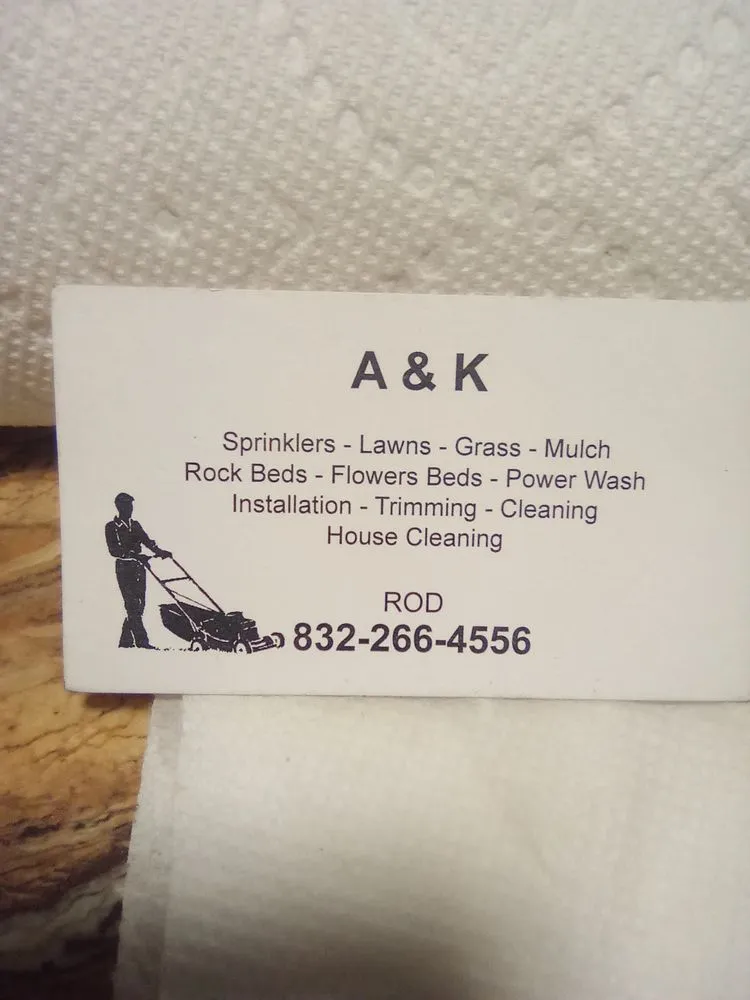 Professional lawn care service for year-round maintenance in Houston, TX by A&K Irrigation and Lawns Services