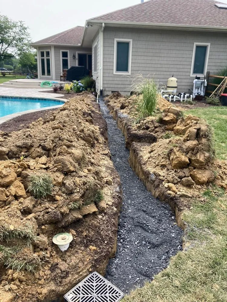 Affordable garden landscaping with custom design in Cordova, MD by AK Landscape
