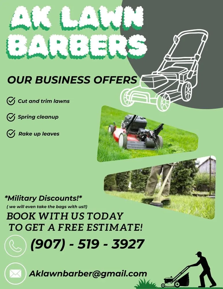Top-rated lawn care service in Anchorage, AK - Ak Lawn Barber