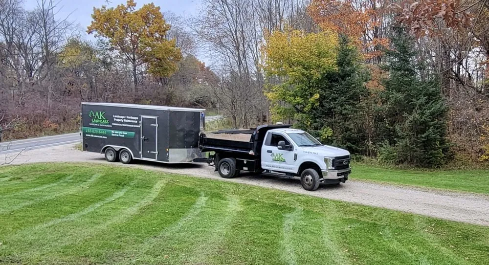 Custom landscape design for homes across Milan, MI - AK Lawn Care