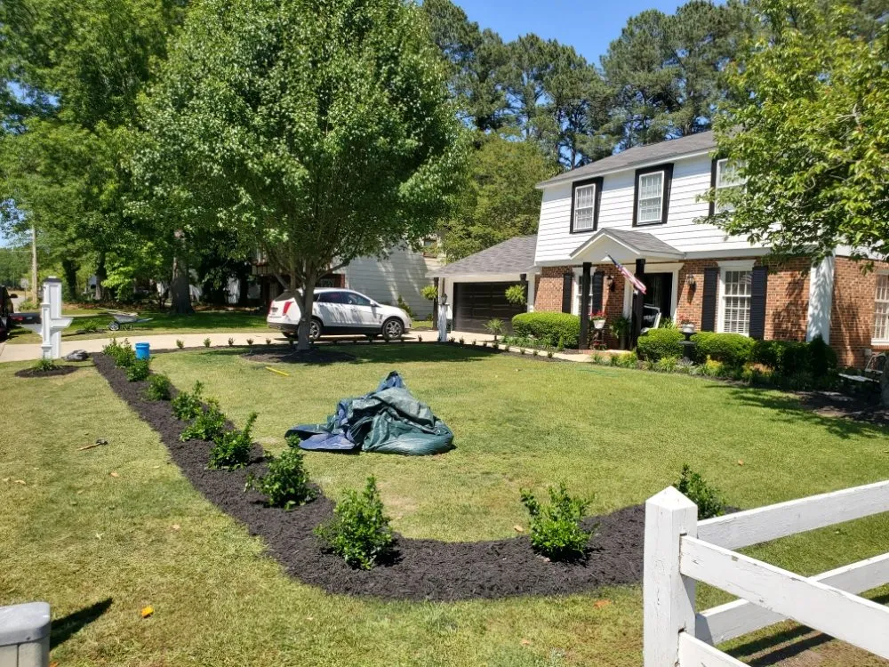 Custom lawn mowing service in Four Oaks, NC - AK Pressure Washing Services and Landscaping