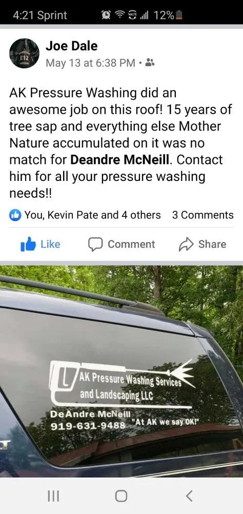 Trusted lawn mowing service for beautiful yards across Four Oaks, NC - AK Pressure Washing Services and Landscaping