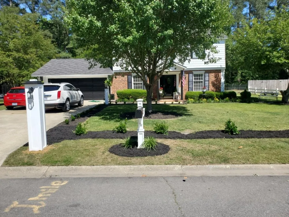 Custom outdoor landscaping for outdoor upgrades across Four Oaks, NC - AK Pressure Washing Services and Landscaping