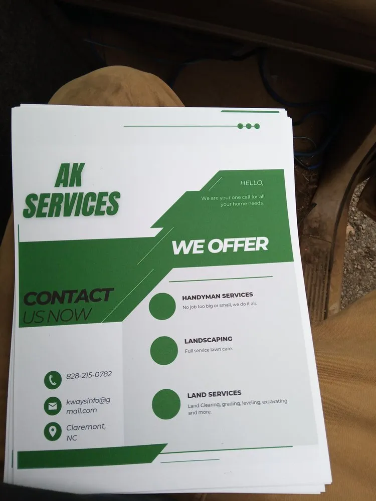 Expert yard maintenance experts serving Claremont, NC - A&K services