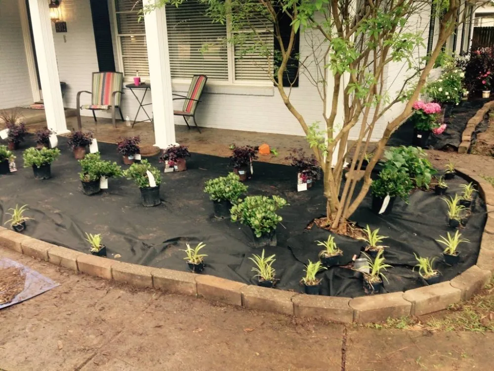 Trusted landscape installation in Bossier City, LA by AKC Lawn Service