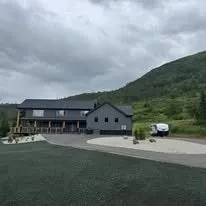 Custom residential landscaping with custom design across Anchorage, AK - AkDirtworks & Hydroseeding