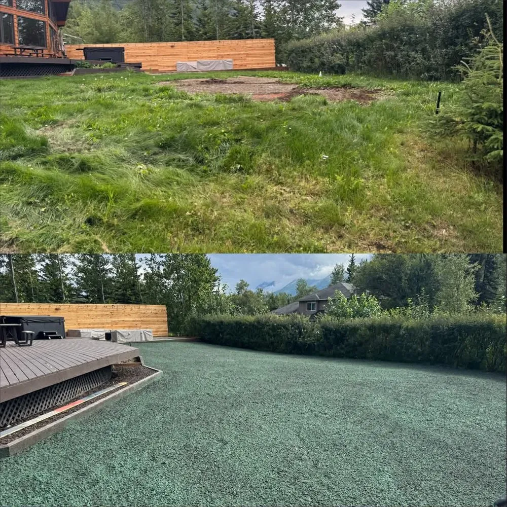 Local residential landscaping in Anchorage, AK - AkDirtworks & Hydroseeding