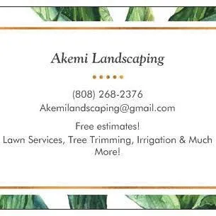 Expert landscape design experts serving Kihei, HI - Akemi Landscaping