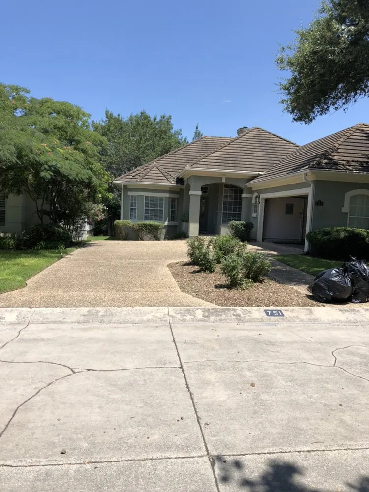 Affordable landscape installation in Schertz, TX by AK&H First Response Lawn Care and More