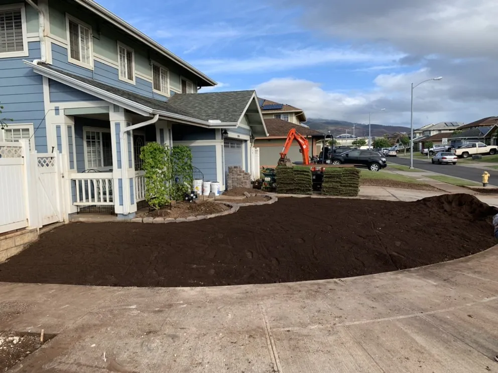 Affordable residential landscaping for homes across Pearl City, HI - AKJ Services