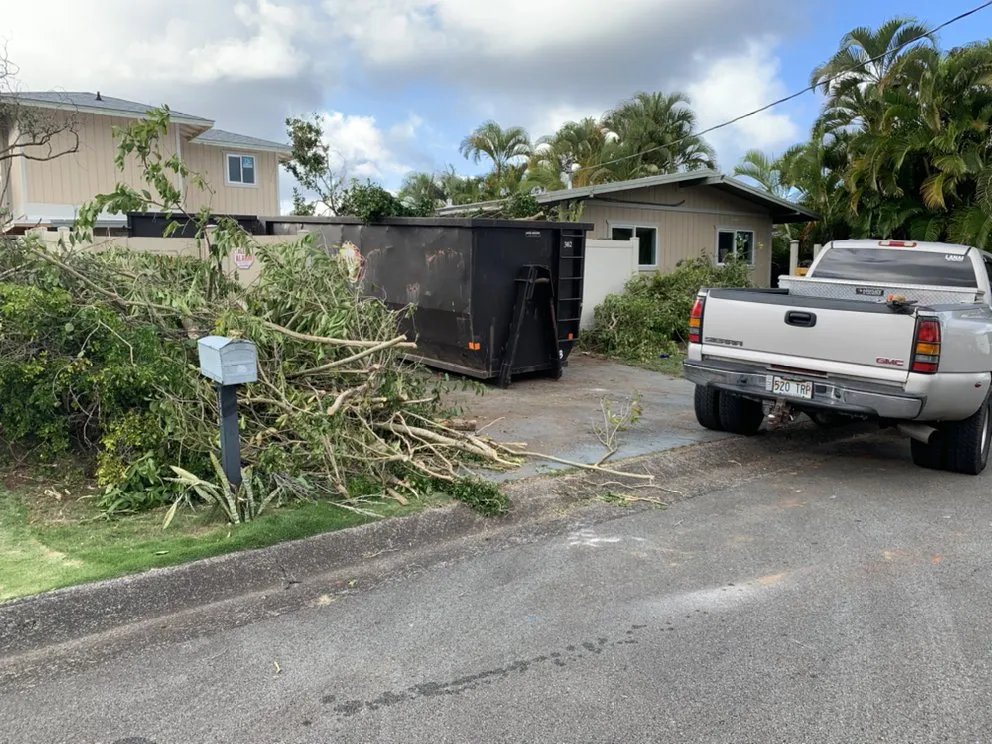 Professional lawn mowing service with custom design across Pearl City, HI - AKJ Services