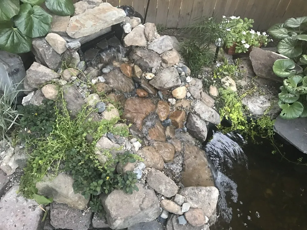 Top-rated outdoor landscaping with custom design in Port Allen, LA by AKR Waterscapes