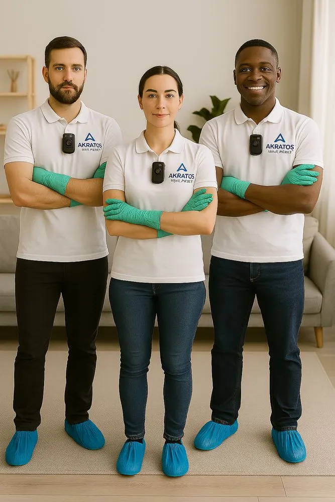 Professional yard cleanup service in Atlanta, GA by Akratos Solutions