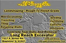 Trusted lawn care service near you across Mapleton, IL - Al Bragg Excavating