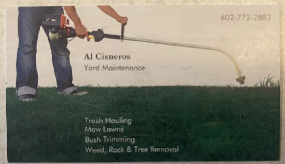 Custom garden landscaping for beautiful yards across Peoria, AZ - Al Cisneros Yard Maintenance
