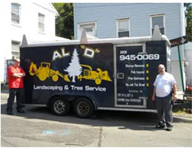 Custom residential landscaping for outdoor upgrades in Fairview, NJ by Al D Landscaping & Tree Service