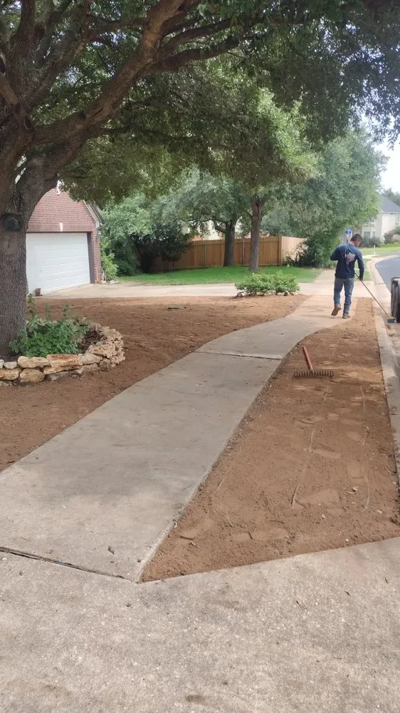Affordable yard cleanup service for residential properties in Georgetown, TX by A,l. landscaping & irrigation
