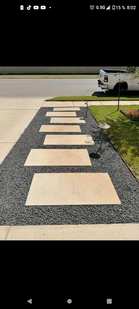 Custom garden landscaping for residential properties in Georgetown, TX by A,l. landscaping & irrigation