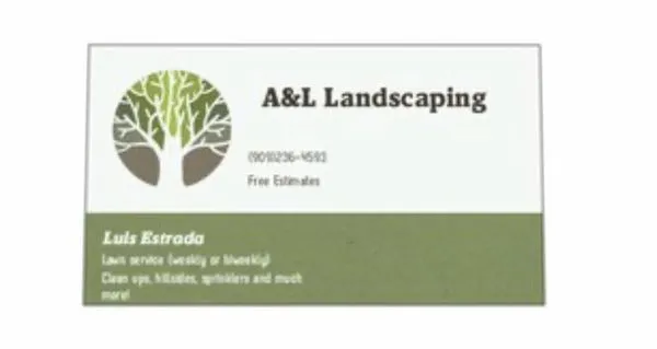 A&L Landscaping Logo