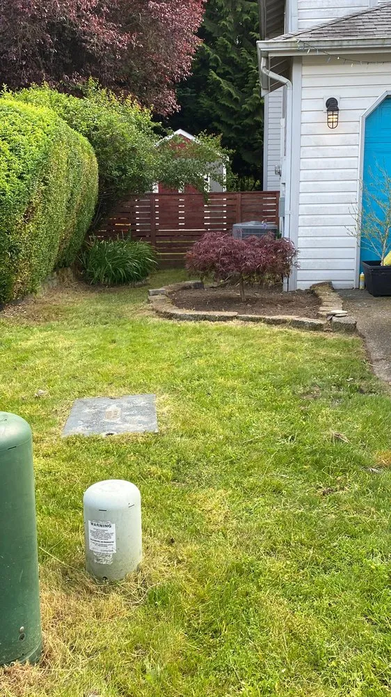 Reliable lawn mowing service with custom design in Puyallup, WA by AL Landscaping