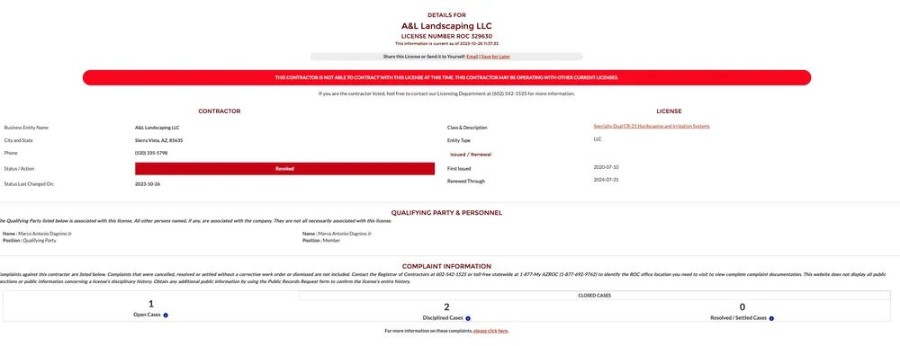 Top-rated residential landscaping for year-round maintenance in Sierra Vista, AZ by A&L Landscaping