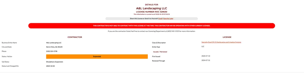 Local landscaping services with custom design in Sierra Vista, AZ by A&L Landscaping