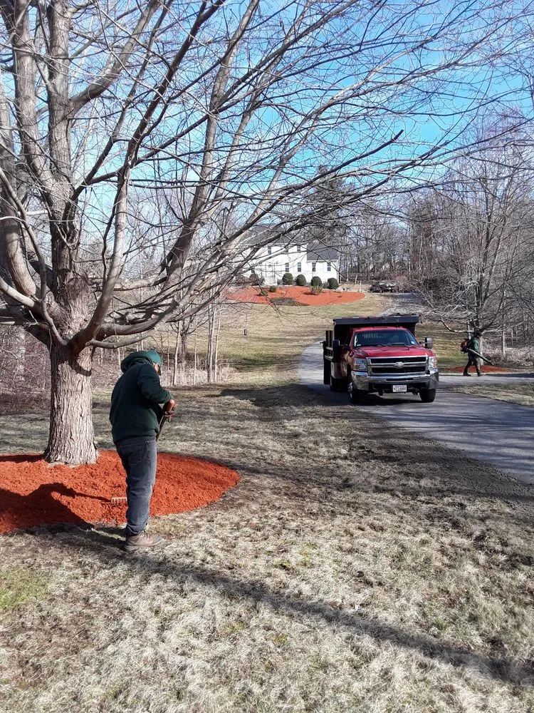 Local landscape installation in Lynn, MA by A.L Masonry And Tree Services