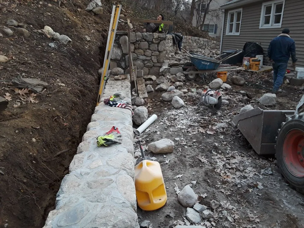 Local landscape design for year-round maintenance in Lynn, MA by A.L Masonry And Tree Services