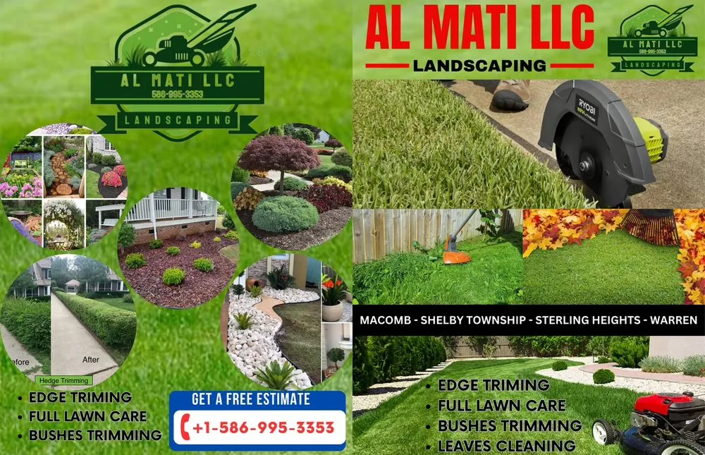 Expert residential landscaping for beautiful yards in Sterling Heights, MI by Al Mati