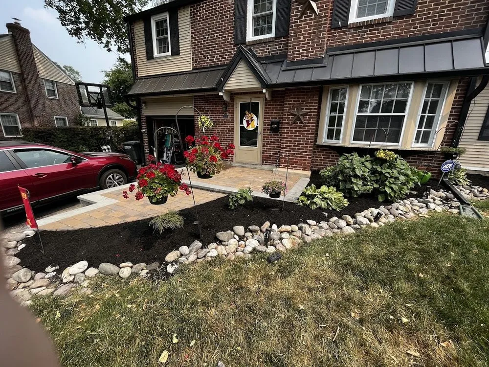 Professional residential landscaping in Havertown, PA by Al Pezza Company