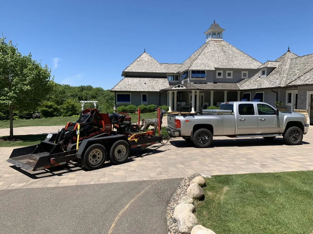 Custom lawn care service for year-round maintenance in Delano, MN by A&L Property Maintenance