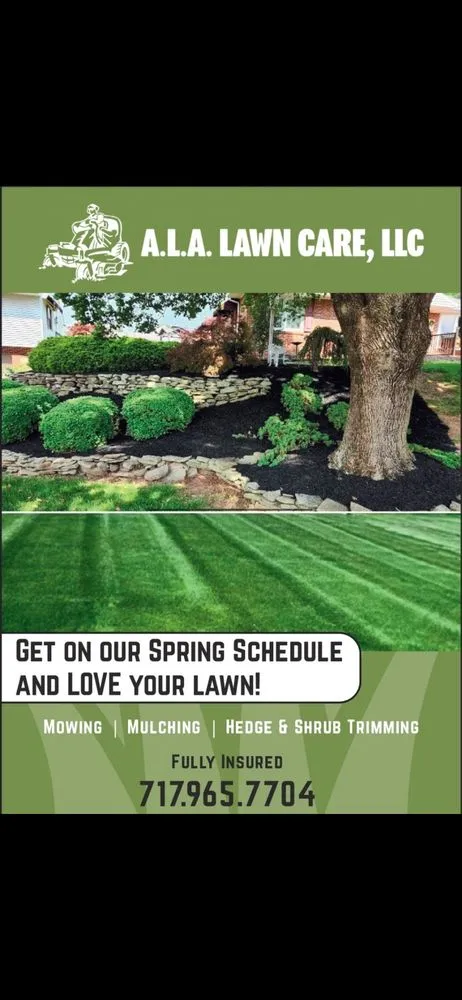 Trusted yard maintenance in Abbottstown, PA by ALA Lawn Care
