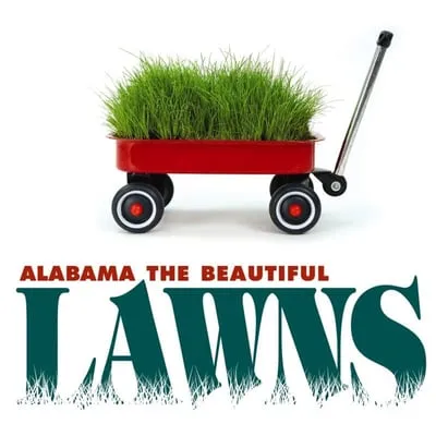 Alabama The Beautiful Lawns Logo
