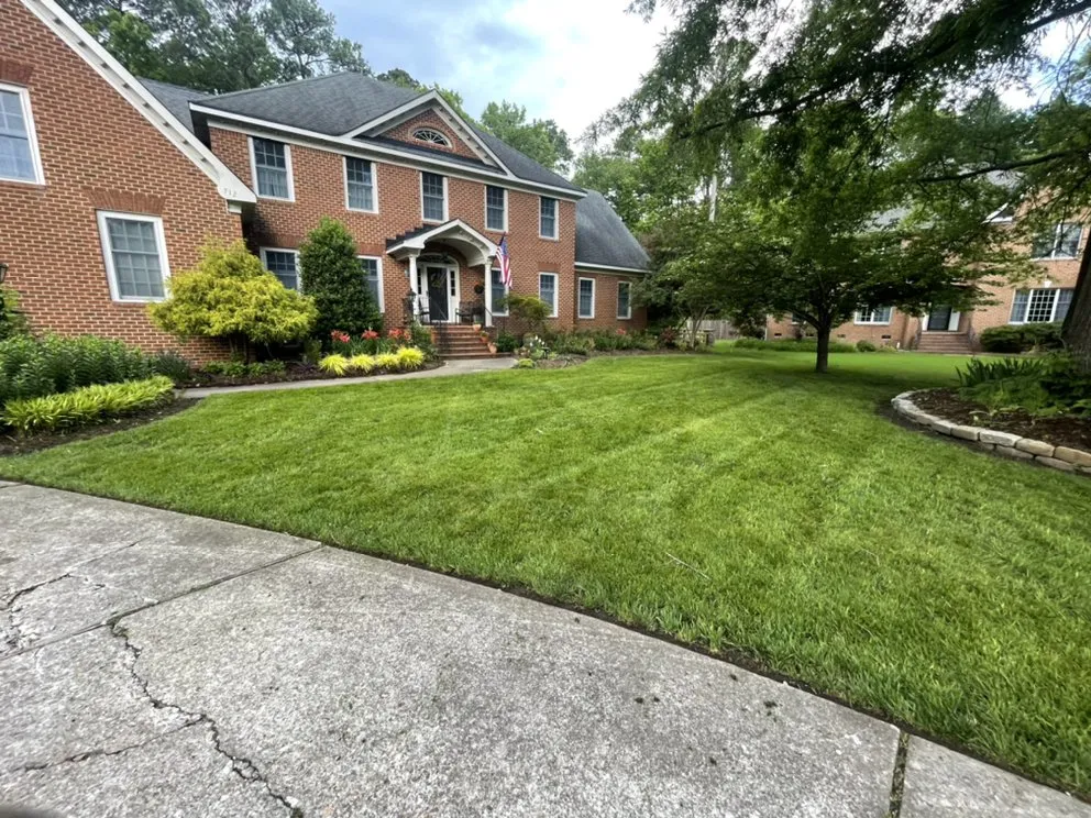 Custom yard cleanup service for beautiful yards across Chesapeake, VA - Alaina Lee lawncare