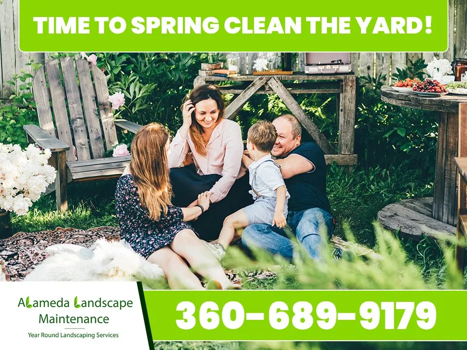 Expert yard cleanup service experts serving Port Orchard, WA - Alameda Landscape Maintenance