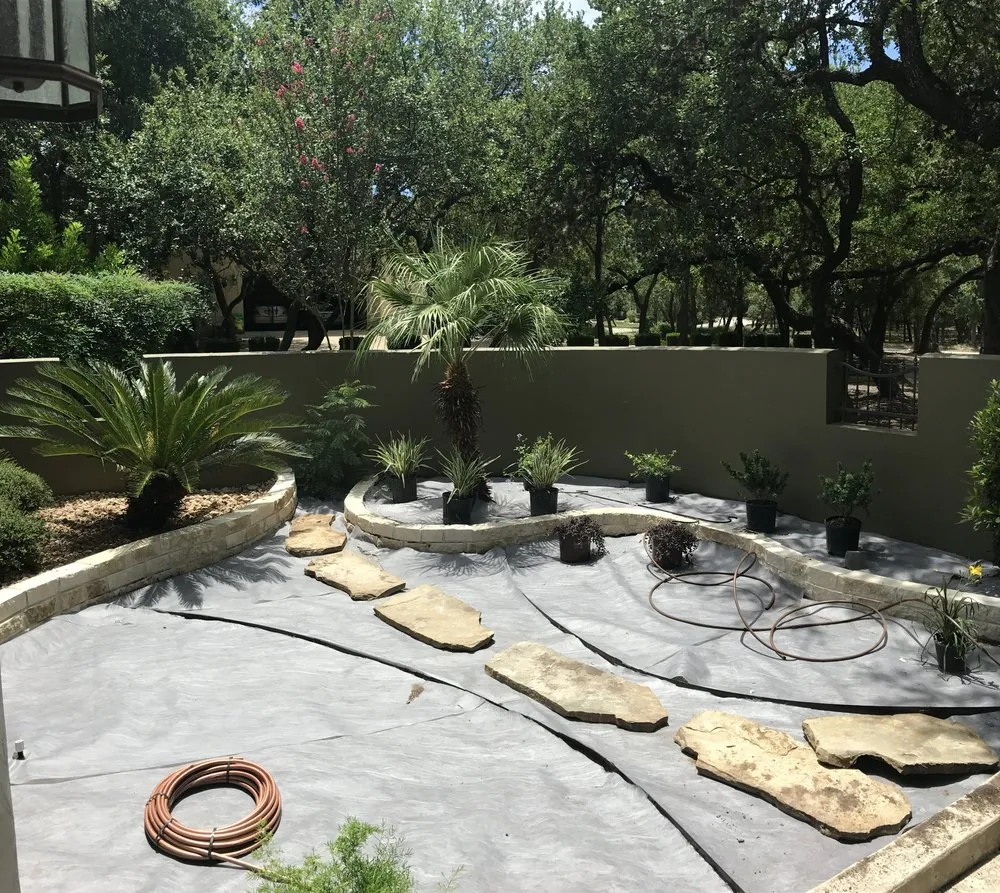Affordable residential landscaping for beautiful yards in Cibolo, TX by Alamo City Scapes