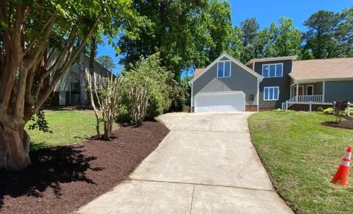 Affordable yard cleanup service in Louisburg, NC by Alamo Landscaping and Concrete