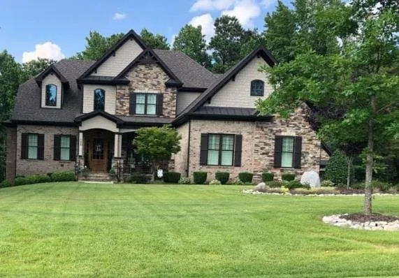 Affordable garden landscaping in Louisburg, NC by Alamo Landscaping and Concrete