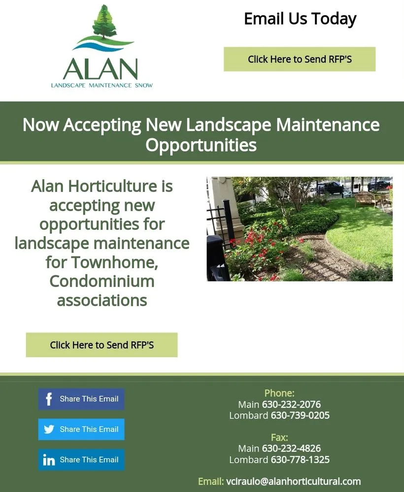 Reliable outdoor landscaping experts serving Bartlett, IL - Alan Horticulture