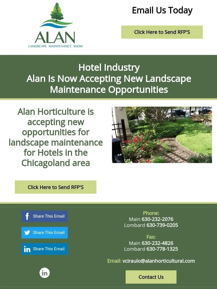 Reliable yard cleanup service in Bartlett, IL - Alan Horticulture