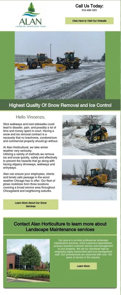 Trusted yard cleanup service near you across Bartlett, IL - Alan Horticulture