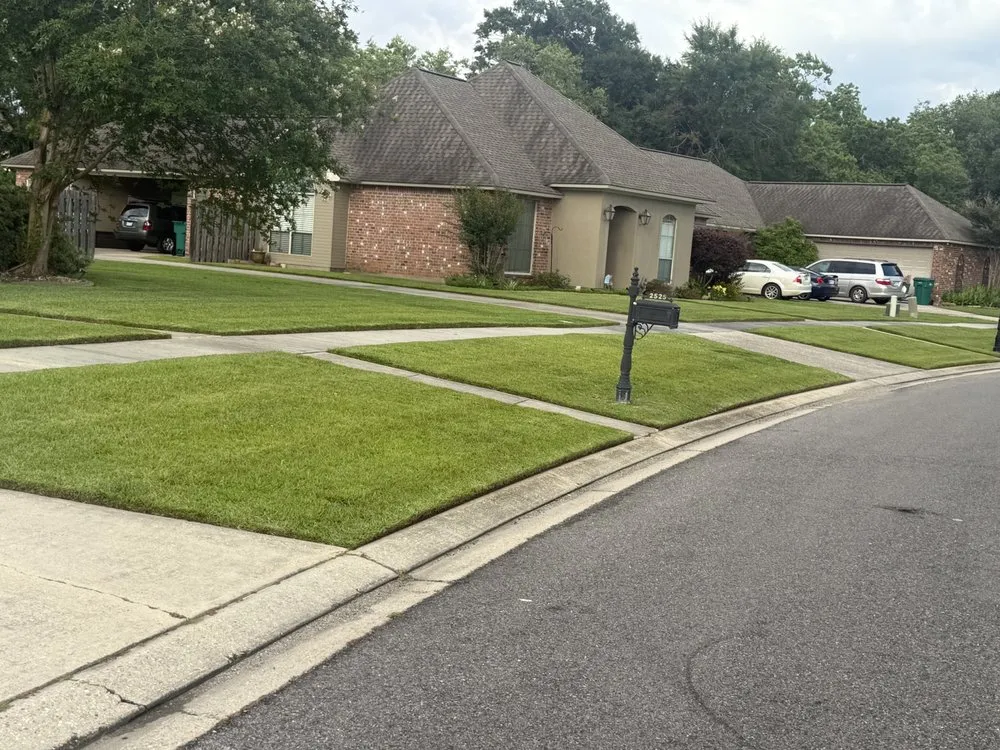 Professional residential landscaping for outdoor upgrades in Denham Springs, LA by Alan’s Lawn Care