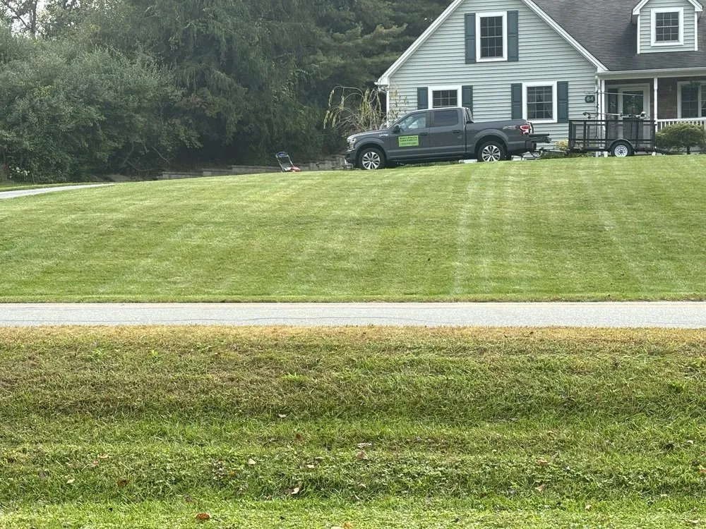 Expert yard cleanup service for homes in Mount Olive, NJ by Alan’s Precise Lawn Care