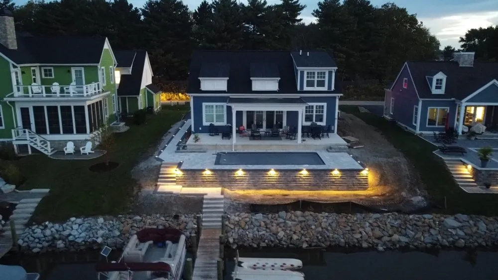 Custom landscape design for year-round maintenance across Dresden, OH - A+lawncare