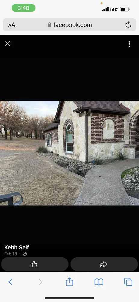 Local outdoor landscaping for beautiful yards across Weatherford, TX - Alaya James Lawn Care & Junk Removal