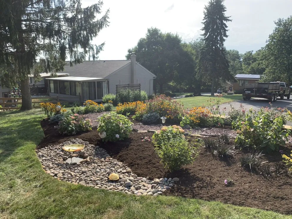 Custom outdoor landscaping in Sinking Spring, PA - ALB Lawn & Landscape